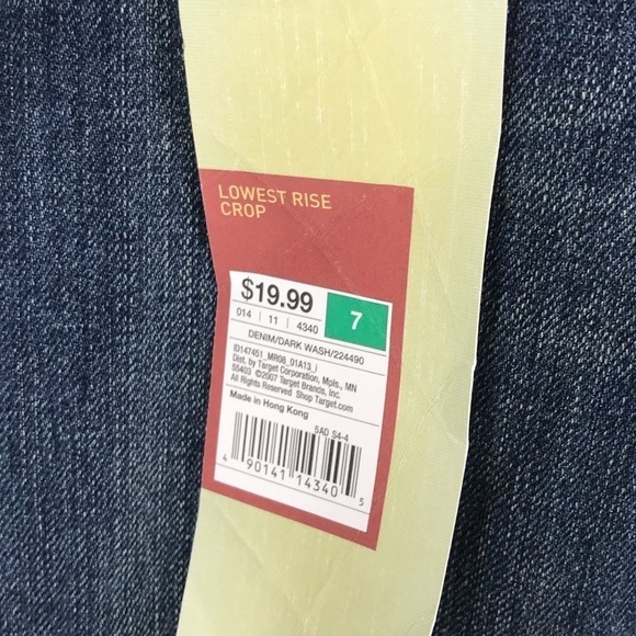 Mossimo Supply Co. Lowest Rise Crop Rolled Hem - Picture 4 of 11